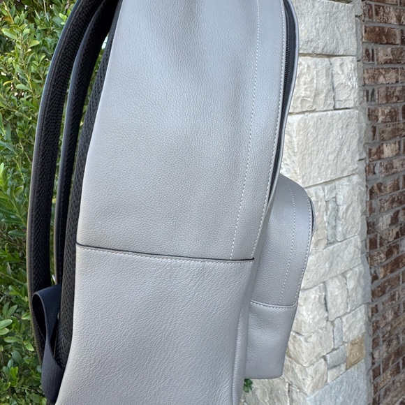 ❌SOLD ❌NWOT Men’s Coach Gray and Blue Backpack - Picture 5 of 15